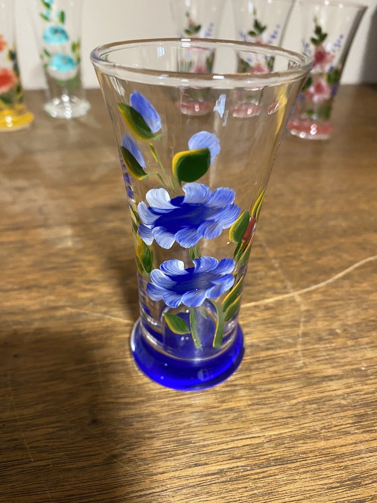 Hand Painted Shot/Liquer Glasses