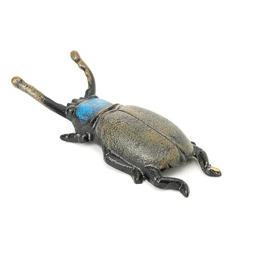 Sungmor Cast Iron Boot Jack Rustic Beetle Garden Decor Statue Boot Remove Helper