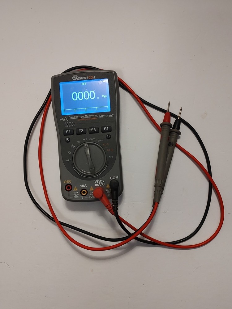 MUSTOOL Oscilloscope Multimeter MDS8207