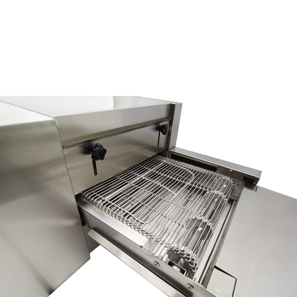 220V 1PHCountertop Conveyor Pizza Oven Continuous Pizza Processing Electric Oven