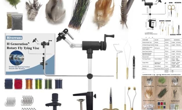 MicroGrip II Generation Rotary Fly Tying Vise – Complete MicroGrip Pro Kit