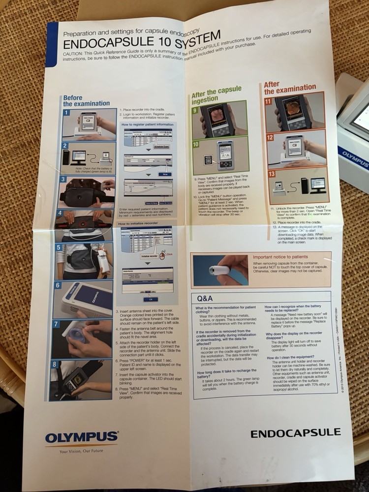 Olympus Endocapsule 10 System-pre-owned