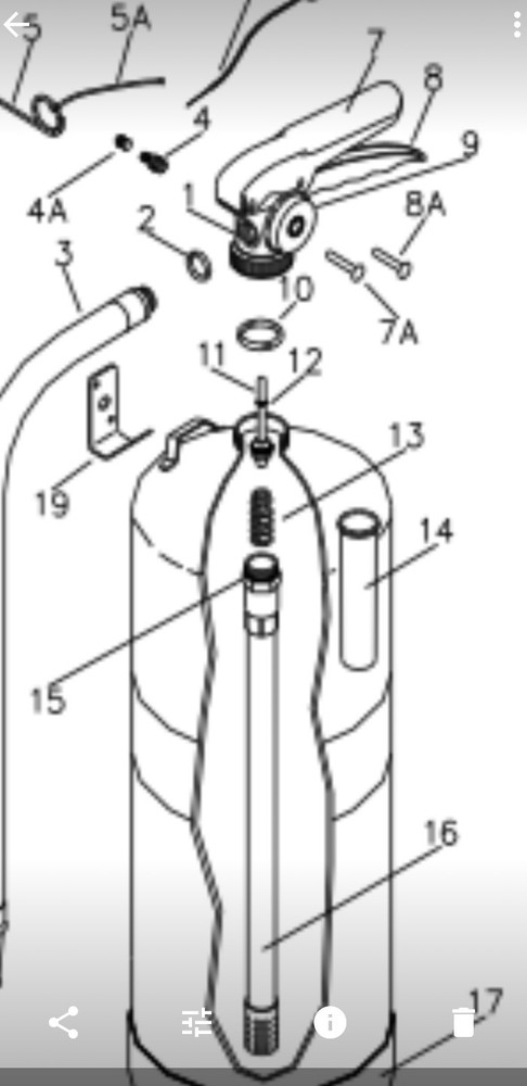 🤡🔥🧯AMEREX water fire extinguisher valve stem & O-Ring🔥🧯