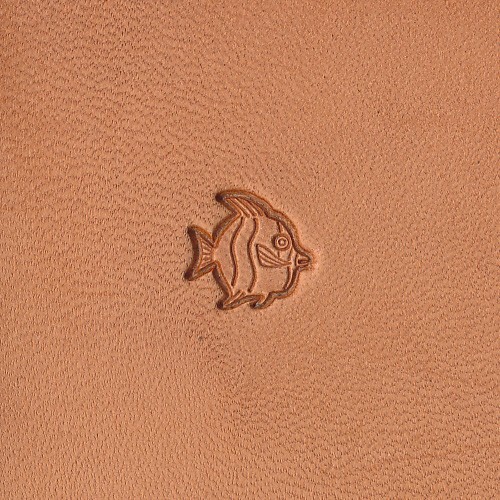 Tropical Fish Left K167-L Leather Stamp