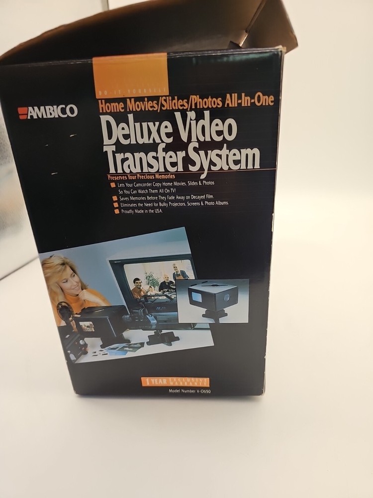 Ambico deluxe video transfer system With Box Working