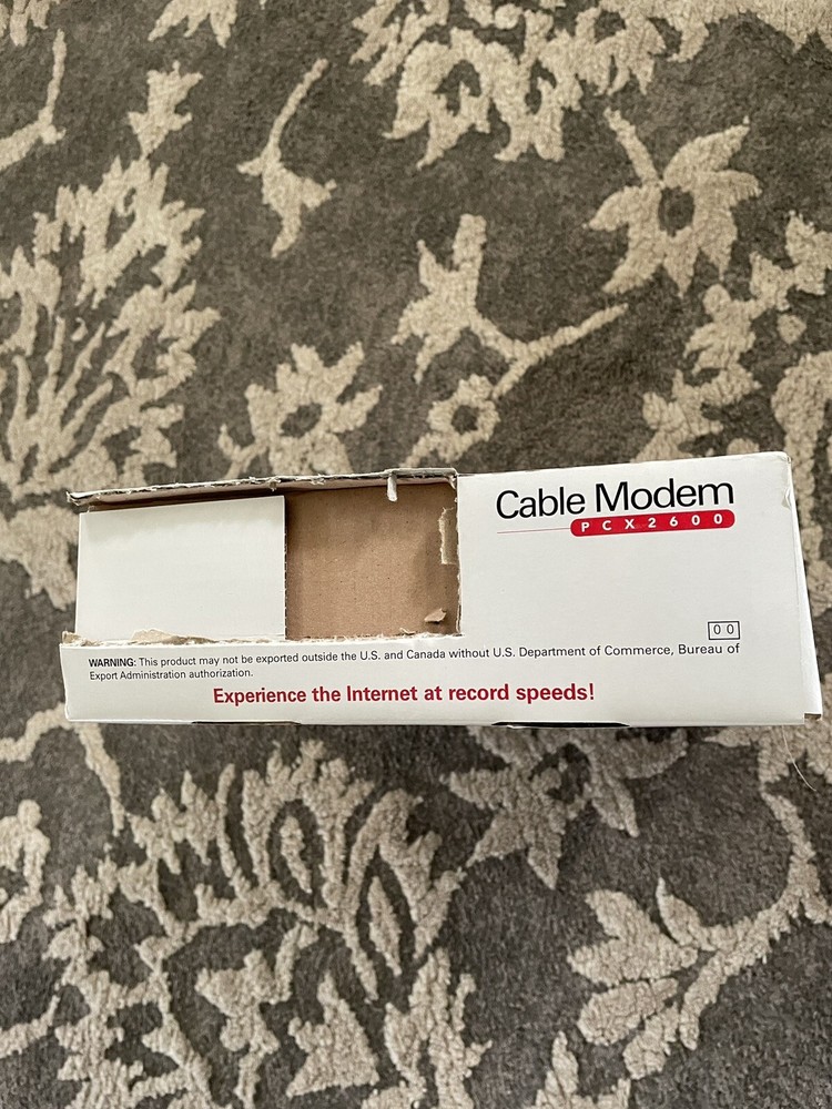 Toshiba PCX2600 docsis cable modem