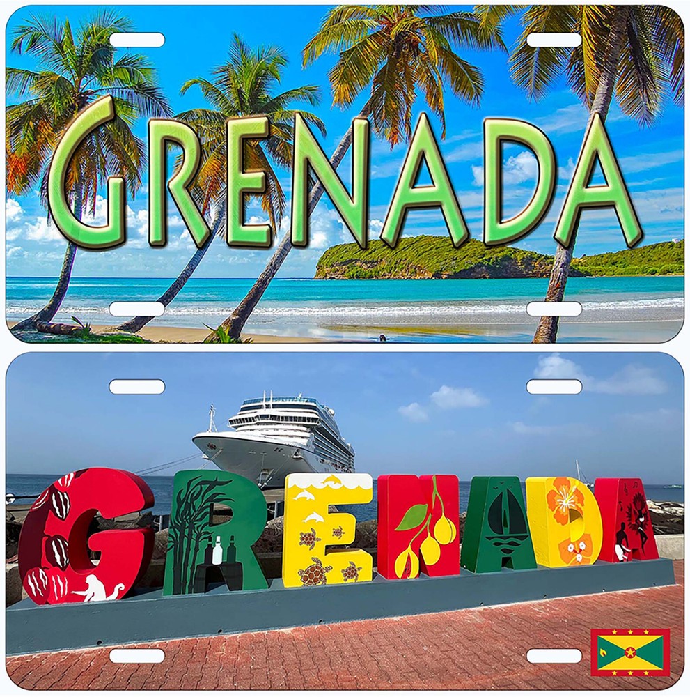 Grenada Novelty Car License Plate