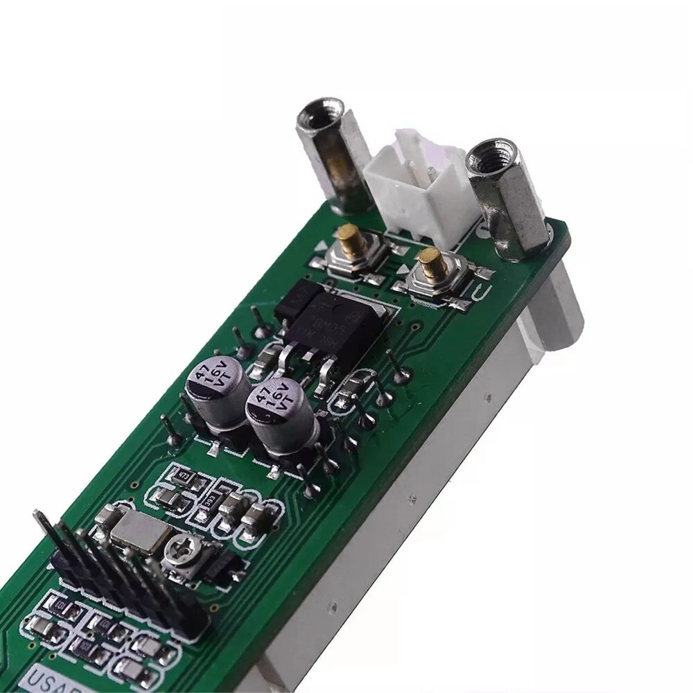 65MHz Digital Frequency Counter, 2.5ppm TCVCXO, 6-Digit LED, Auto Zero Blank