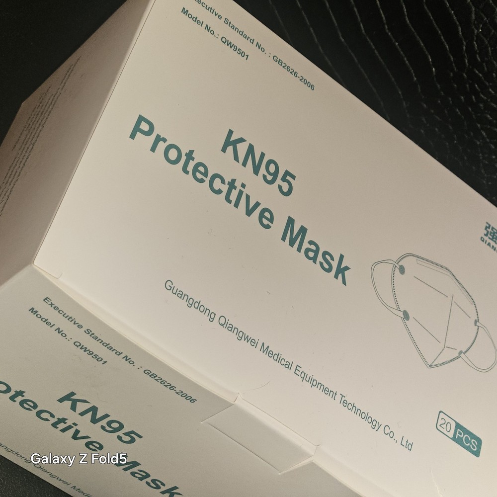 (1000 Count) KN95 Protective 5 Layers Disposable Face Masks