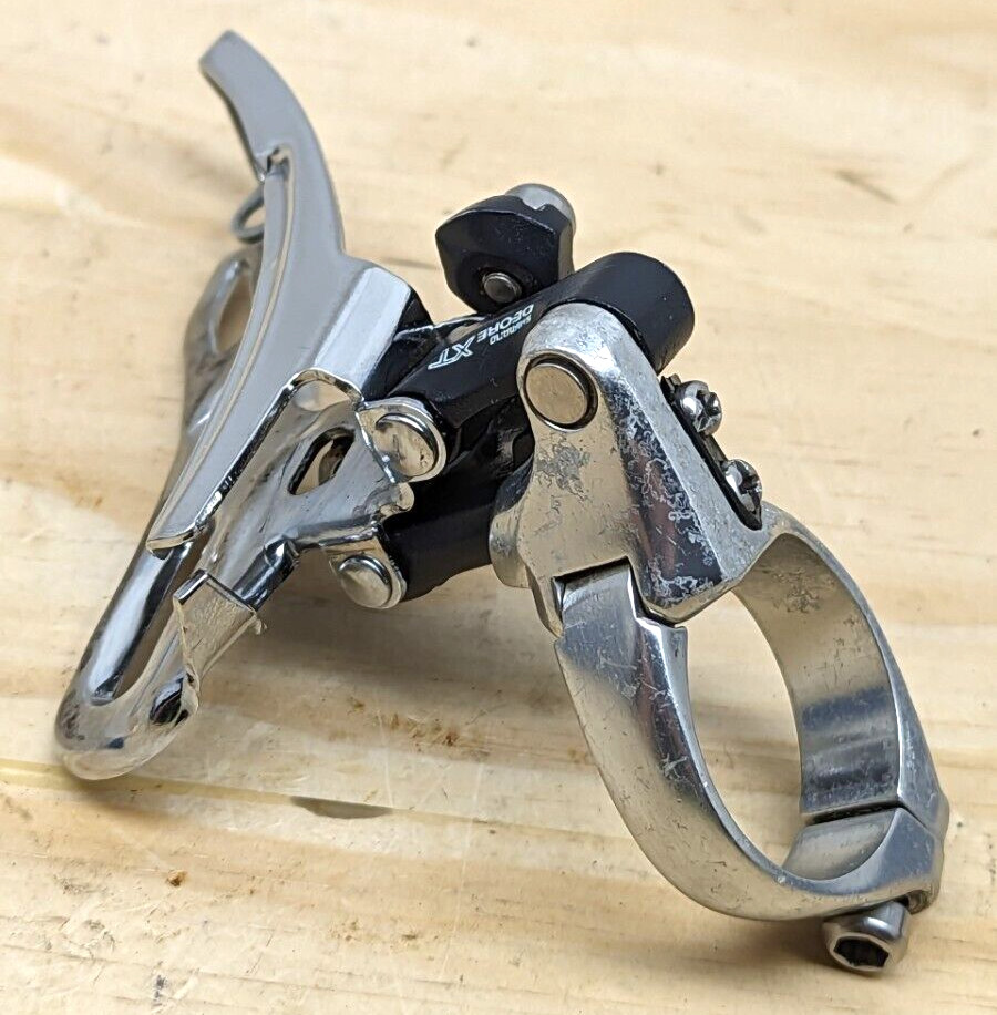 Shimano Deore XT M737 34.9 clamp top pull front derailleur