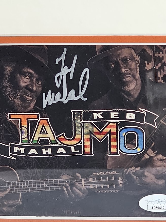 Taj Mahal signed Taj MO CD Autographed JSA Authenticated