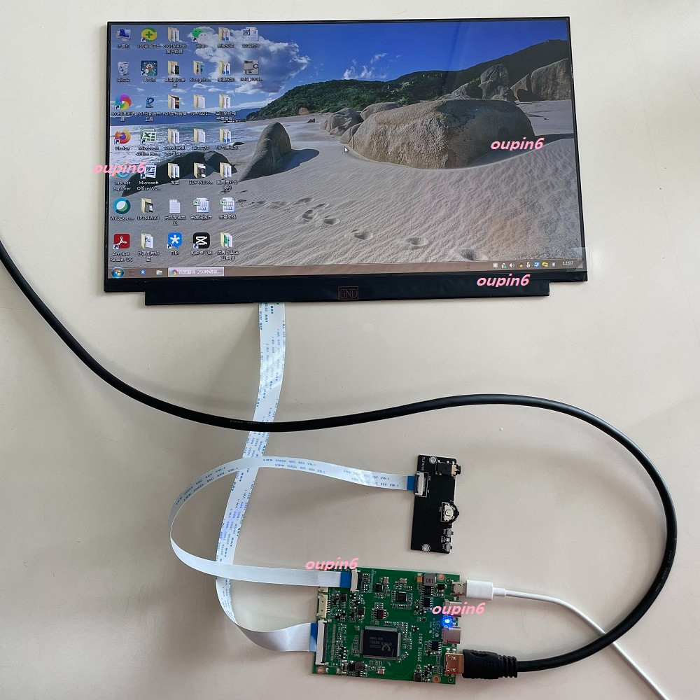 EDP Controller kit TYPE-C USB-C HDMI for N140HCA-EBA N140HCA-EBB B140HCA-EBC LED