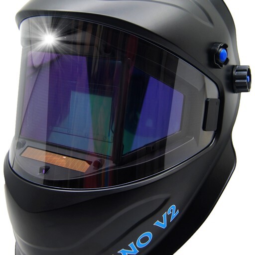 Welding Hood Blue Demon TrueView PANO V2