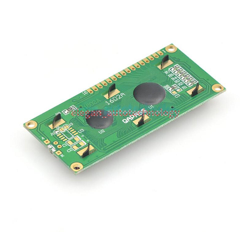 1602 162 16x2 5V Character LCD Screen Module HD44780 Controller Yellow Backlight