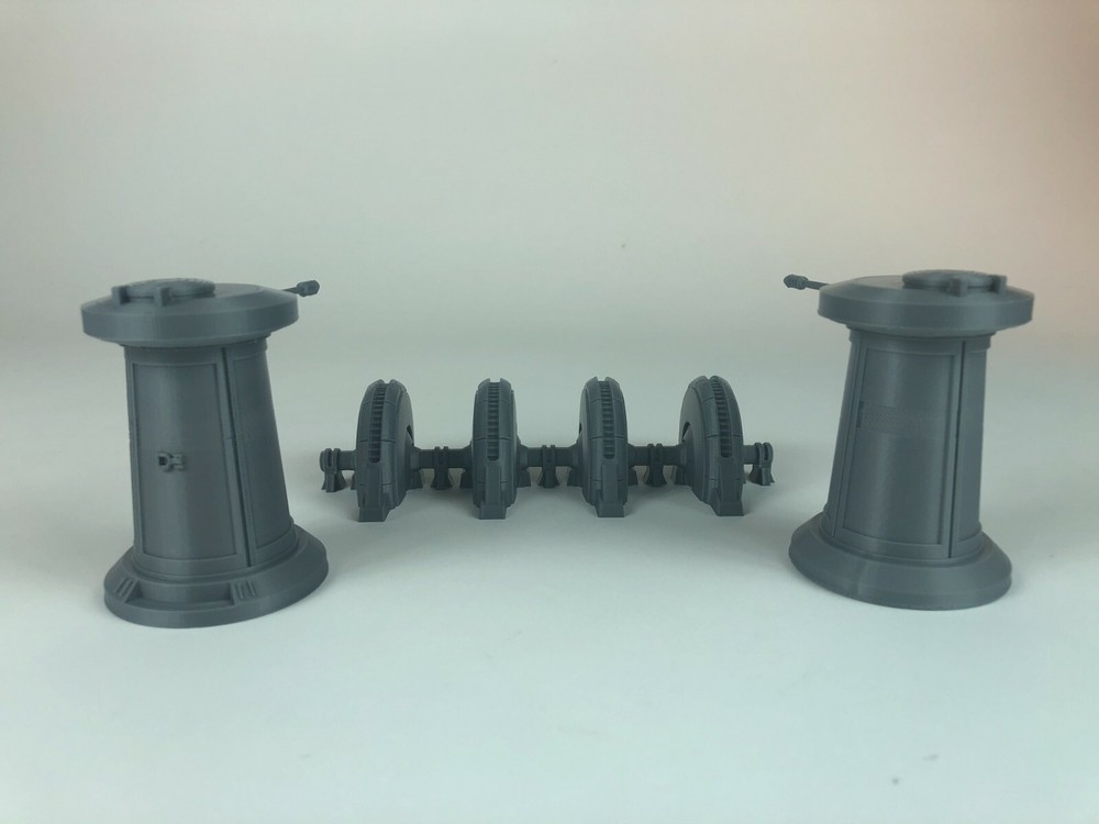 3D Printed Hoth Legion Terrain Bundle Tabletop Gaming