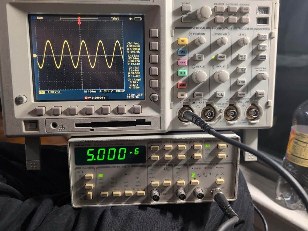 Wavetek 81 Pulse Function Generator, 50 MHz, Tested Working
