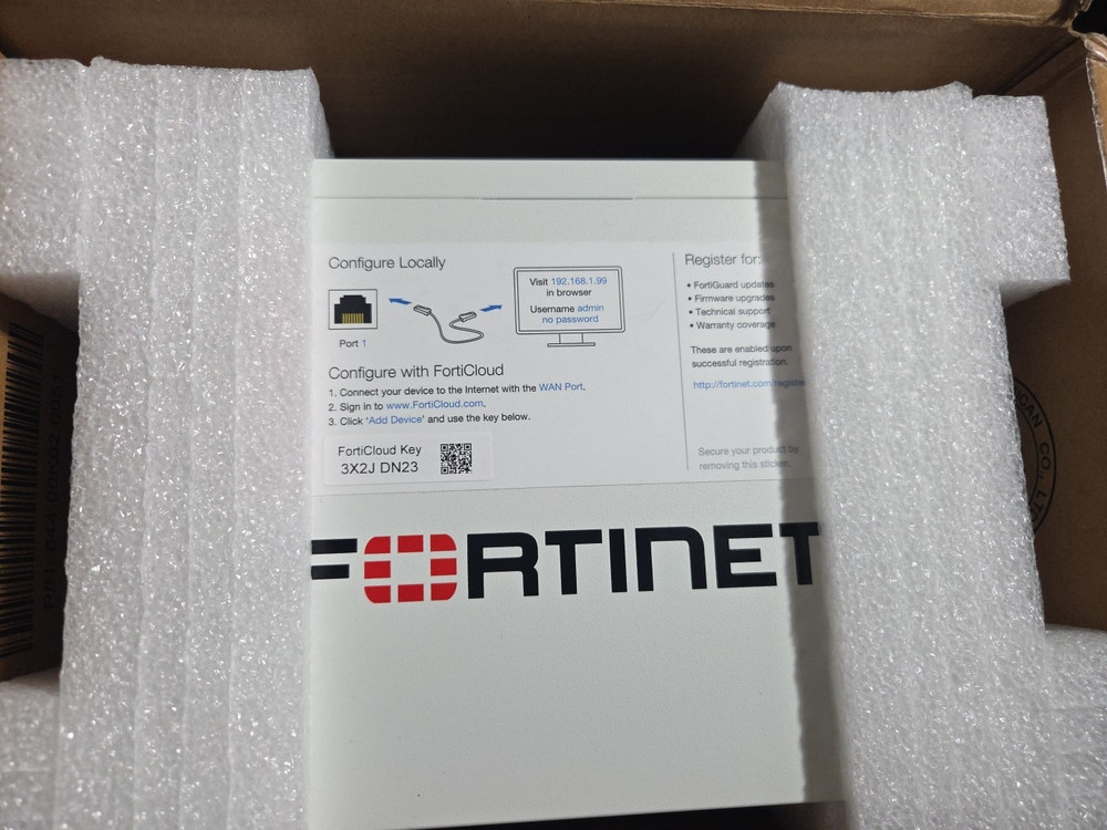 Fortinet FG-60E Fortigate-60E Network Security Firewall (OKEB-04-014)
