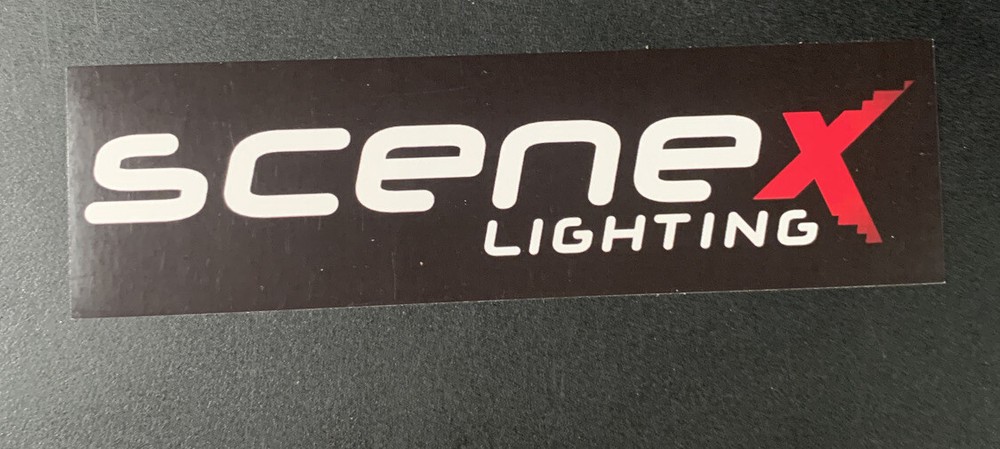 Scene X Lighting Sticker / Decal