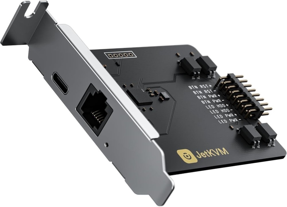 ATX Power Control Board for KVM Over - USB-C Connection, Dual Headers
