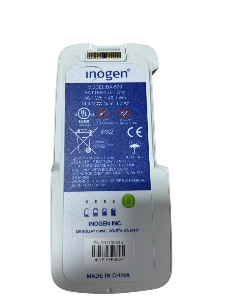 Inogen One G5 Battery  BA-500 8-Cell Battery TESTED