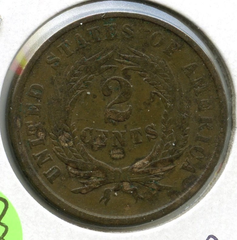 1865 2-Cent Coin - Two Cents - P855
