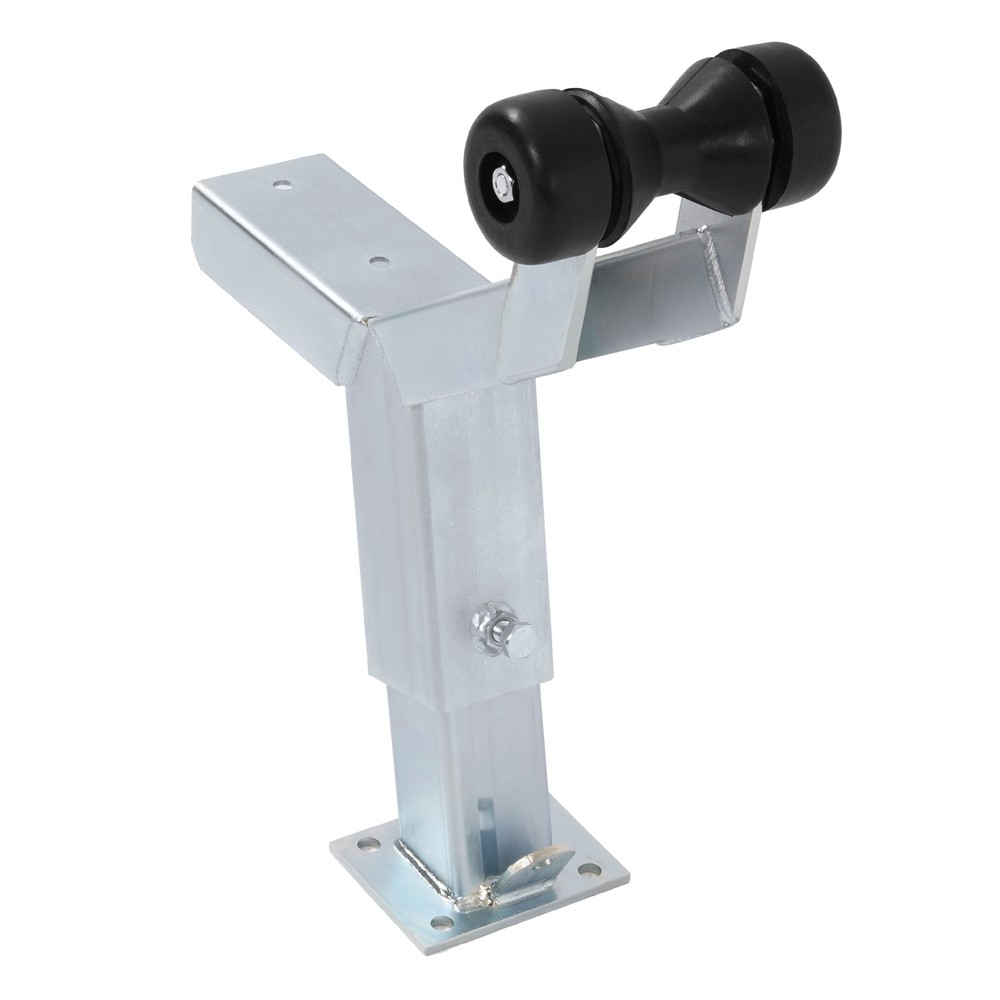 Adjustable Short Nose Boat Trailer Winch Stand With Roller Universal Galvanized