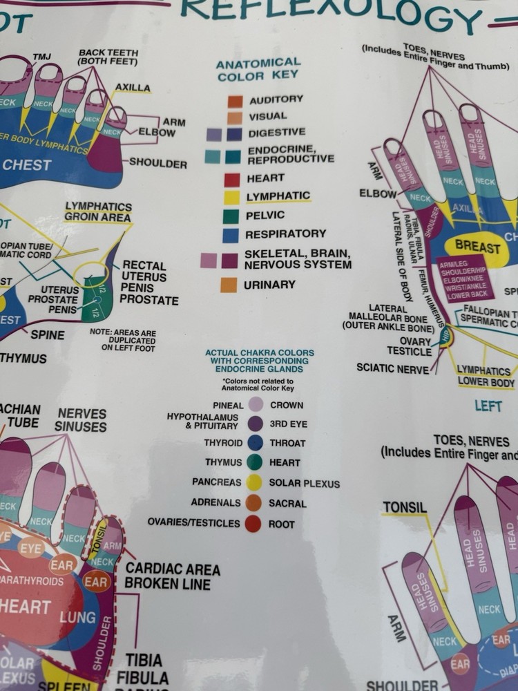 REFLEXOLOGY Poster 2002 used