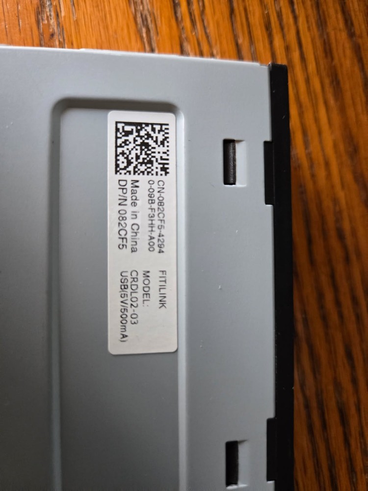 82CF5 082CF5 Dell CRDL02-03 Media Card Reader & Cable