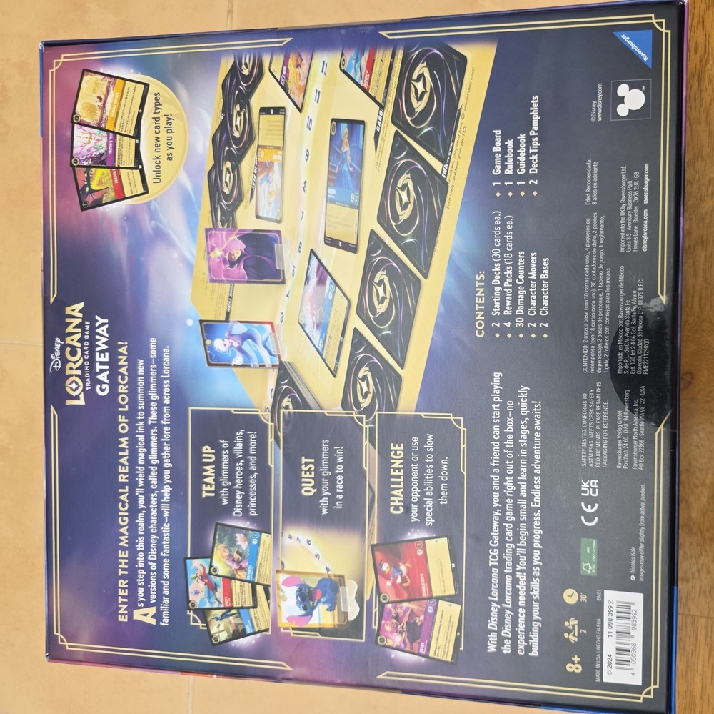 DISNEY LORCANA GATEWAY STARTER SET TCG