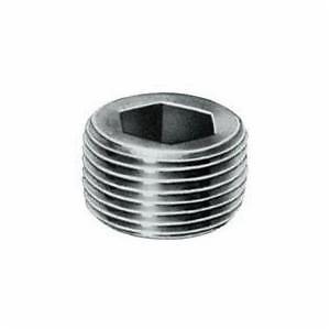 1" Hex Countersunk Pipe Plug, Extra Heavy, box of 10