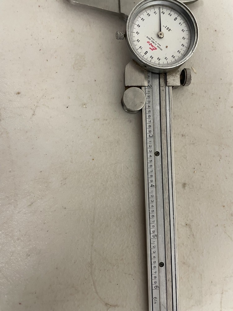 Enco Inside Outside Dial Caliper 0.100 inches