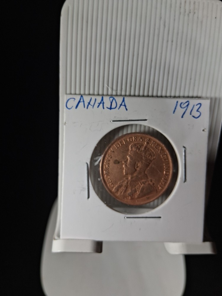 1913 CANADA 2 CENT LARGE