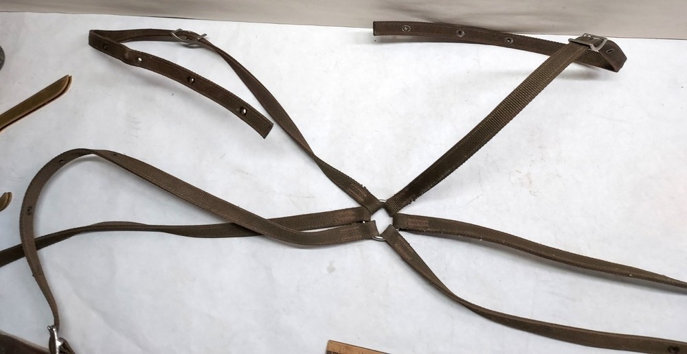 Nylon Saddle Britchen Breeching W/ Breast Collar