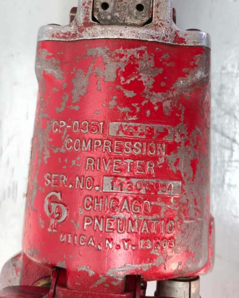 Chicago Pneumatic CP-0351 Compression Rivet Squeezer