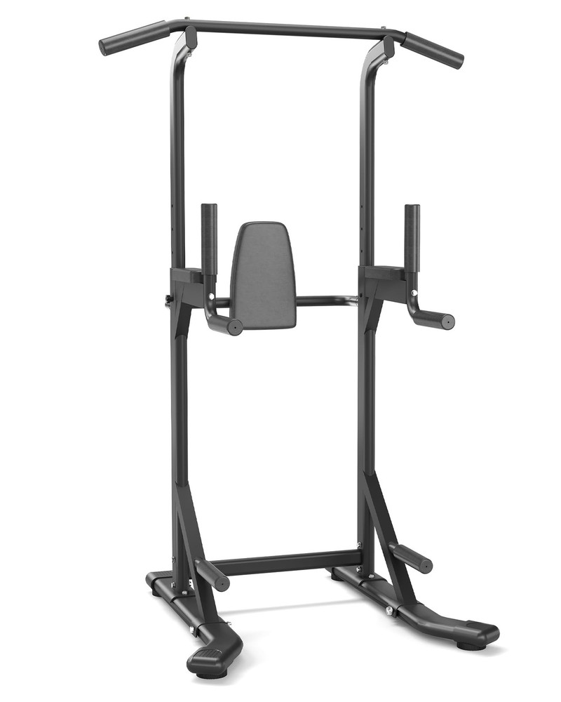 Power Tower, Heavy Duty Pull Up Bar 450LB Capacity, Multi-Functional Dip Stat...