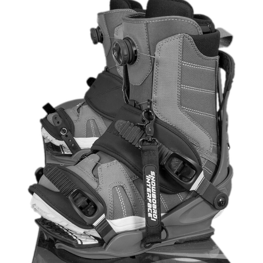 Snowboarding Short Leash - Black color