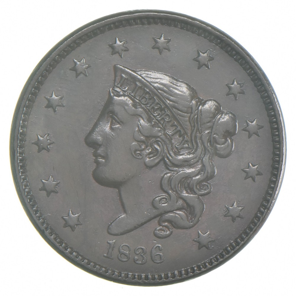 1836 Matron Head Large Cent *2066