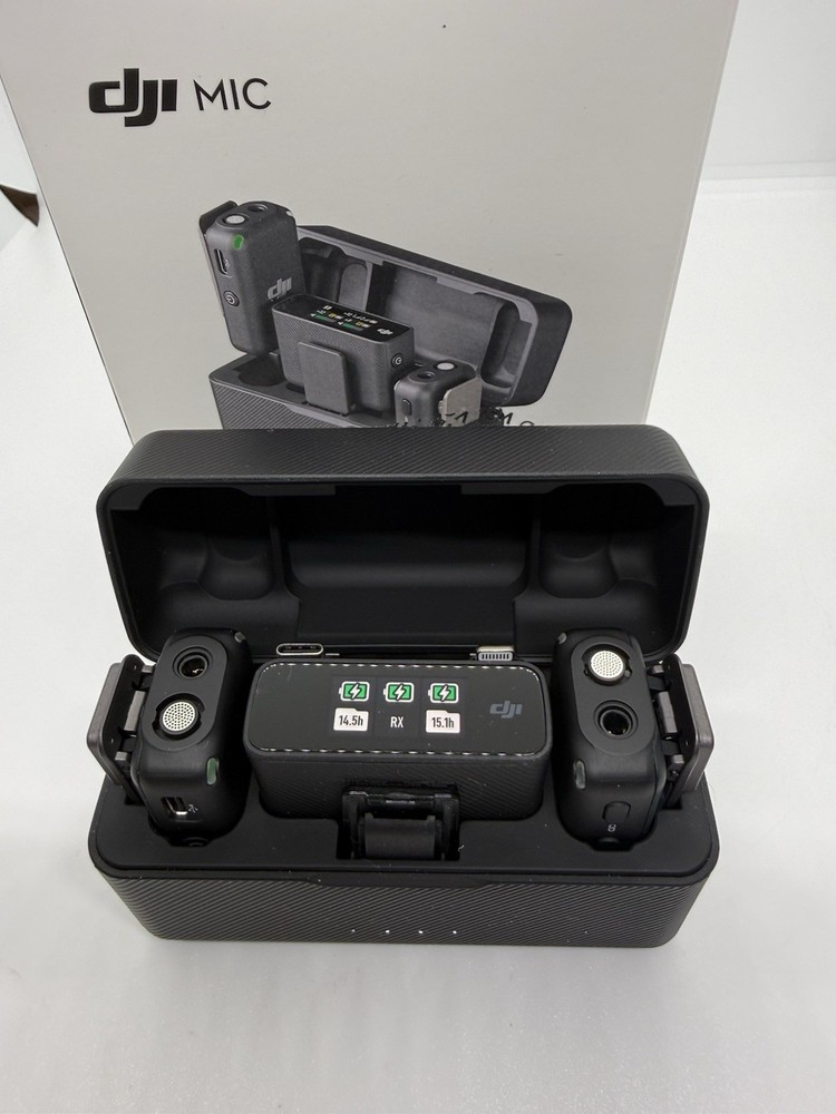DJI Mic Wireless Microphone System and Audio Recorder