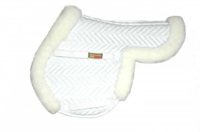 Fleeceworks Classic Original Sheepskin Close Contact Pad - PARTIAL Trim - MEDIUM