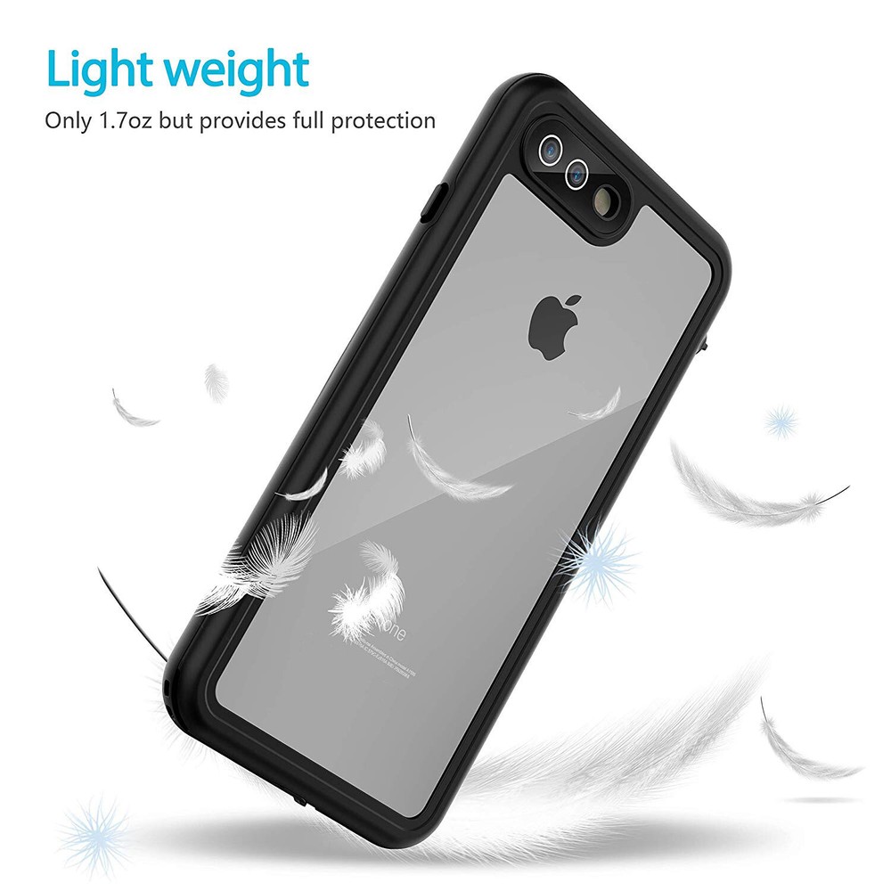 For iPhone 7 8 Plus Waterproof Dirtproof Shockproof Case Cover Screen Protector
