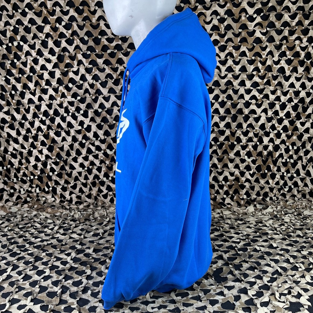 NEW JT Paintball Hooded Pull Over Sweatshirt - Blue - Medium