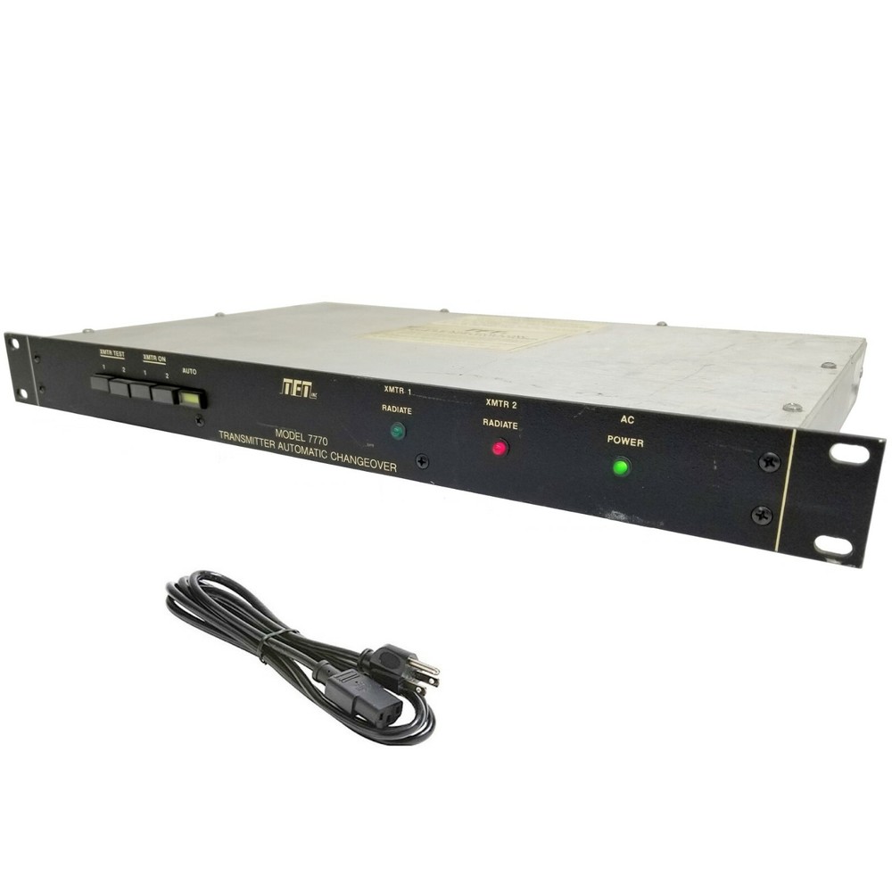 TFT Model 7770 Transmitter Automatic Changeover