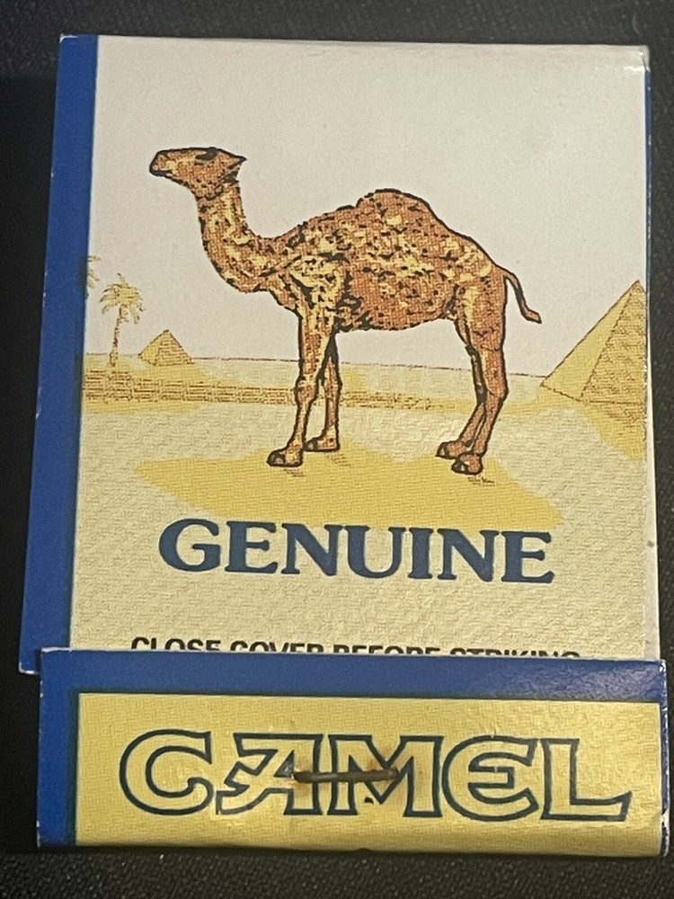 NOS Camel and Joe Cool 8pc Matchbook Lot
