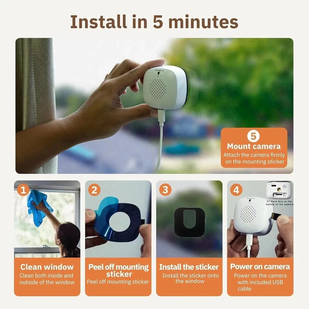 Safeview Window Camera Protect Your Home Window Security Camera Safe View Camera