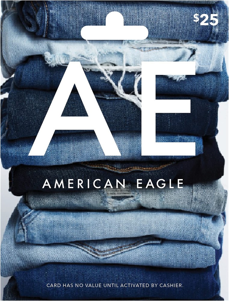 Eagle Outfitters Physical Gift Card - $25