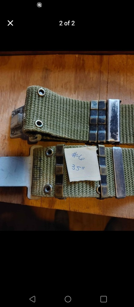 Military Adjustable Belt # 6