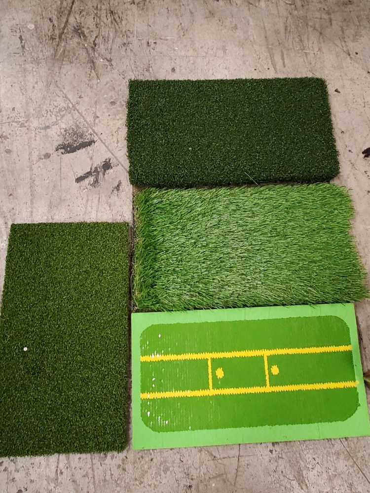 Golf Practice Mats Set - Swing Training