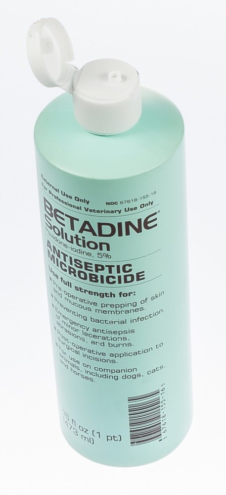 Betadine Solution 5%, 16oz