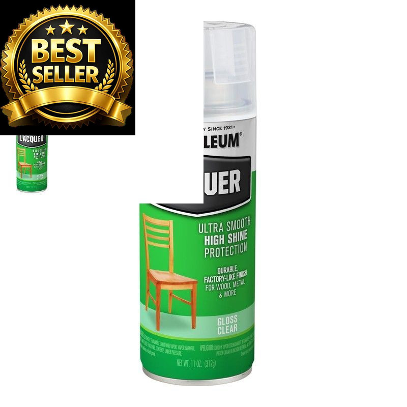 Rust-Oleum 1906830 Lacquer Spray Paint, 11 oz, Gloss Clear 11 Ounce,