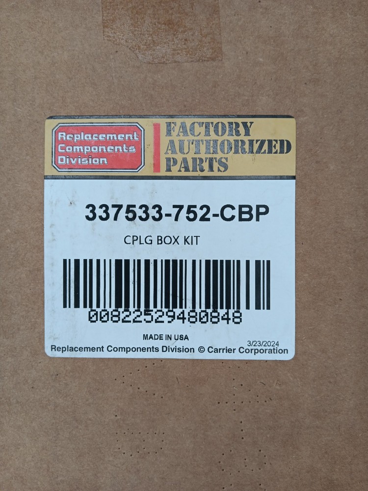 Carrier 337533-752-CBP Coupling Box Kit